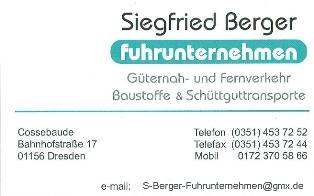 Siegfried Berger Fuhrunternehmen