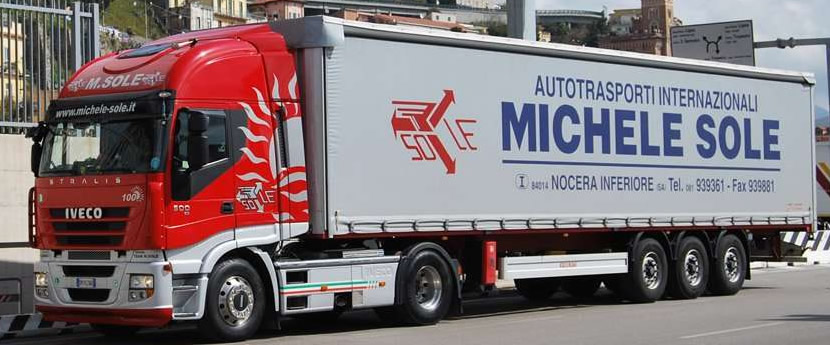 Michele Sole Srl. Autotrasporti Internazionali Nocera Inferiore Sa